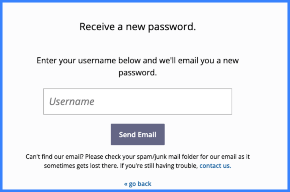 Username Password Need Help Logging In - Classic Minimal Design - HD